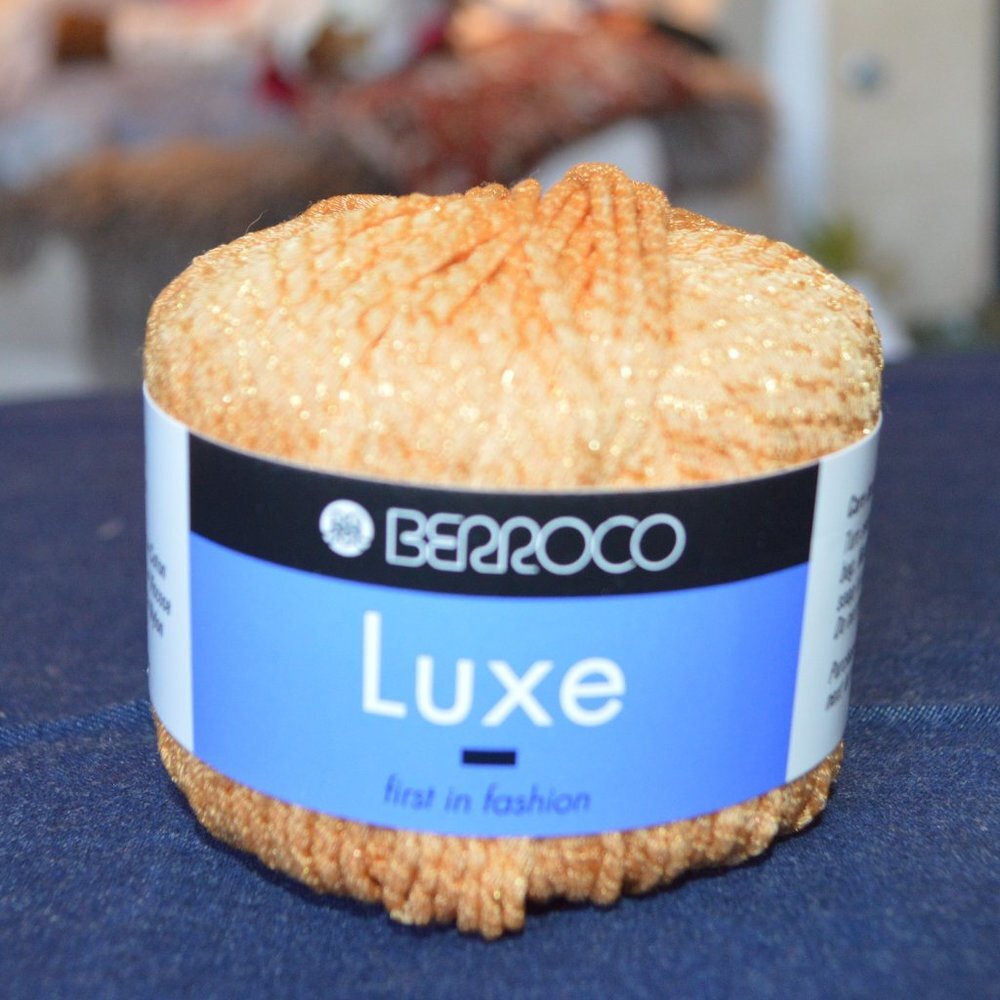 Berroco Luxe Cotton Blend - Peachy Orange 4 of 4